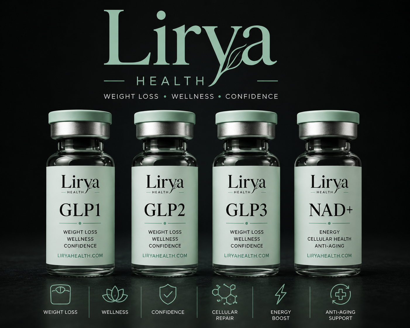 Lirya Health GLP vials
